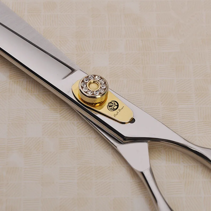 Парикмахерские ножницы с фиолетовым драконом 8 дюймов профессиональные для