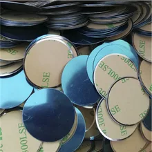 Metal Plate Magnetic Disk For Magnetic Car Mobile Phone Holder Accessory Magnet 30mm Metal Plate Iron Sheets With  adhensive
