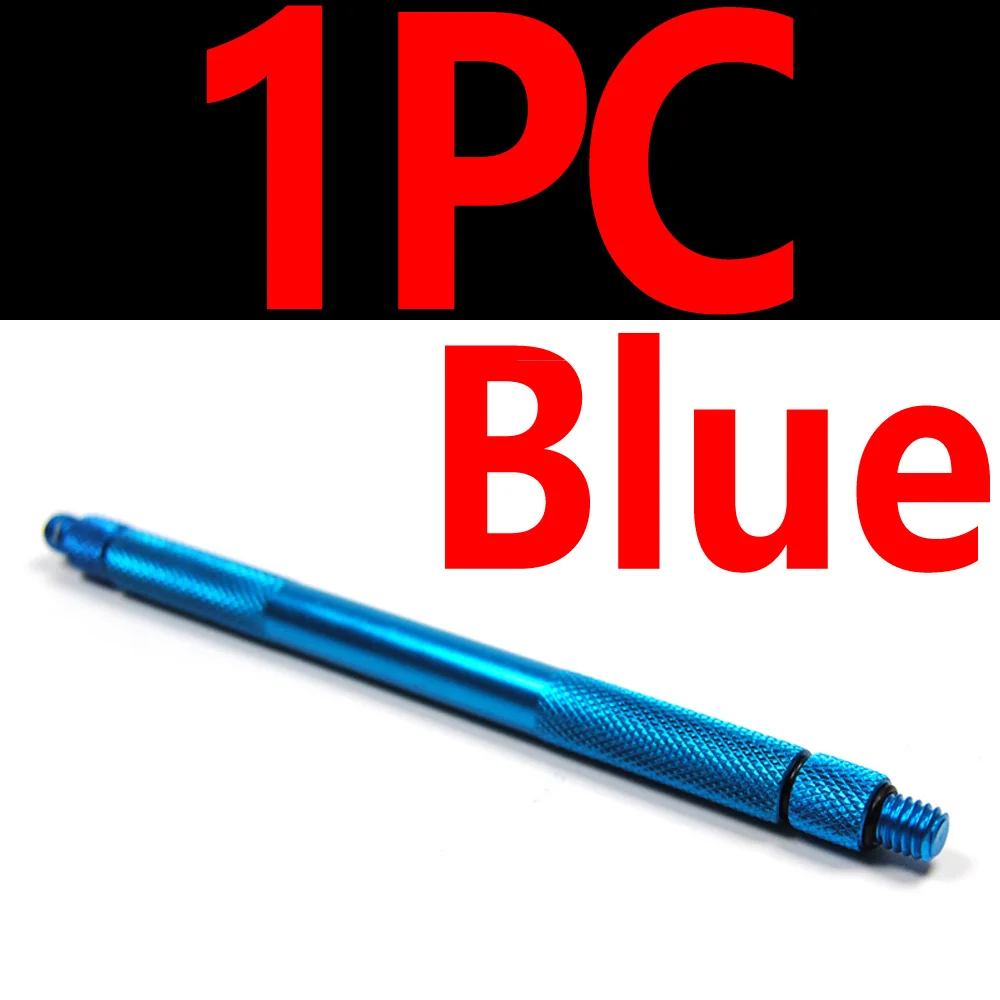 Blue 1PC JIGEECARP карп приманка для ловли рыбы инструменты несколько цветов Алюминиевый Бойл игла с дрелью/волос снаряжение рыболовное снасти Аксессуары Инструмент - Цвет: Blue 1PC