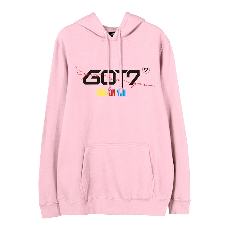 Новинка чехол Got7 с надписью yes on you пуловер принтом худи в стиле kpop унисекс i got7