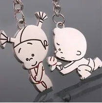 

Couple key chain series couple key chain accessories logo