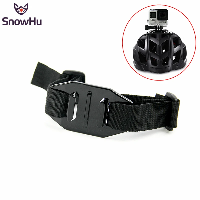 Аксессуары SnowHu для Gopro ремешок крепления на шлем вентилируемый регулируемый