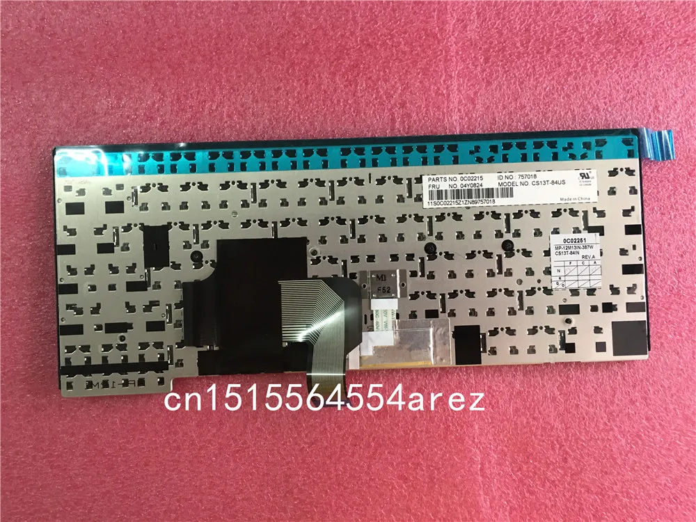 Новый оригинальный ноутбук Lenovo ThinkPad T450 T450s L450 T460 L460 английская клавиатура 04Y0824