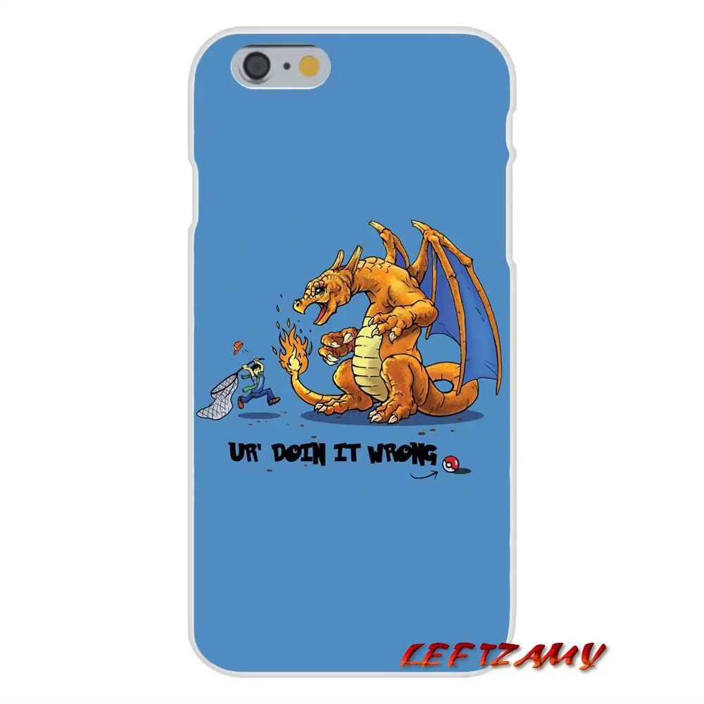 Soft Transparent Shell Case For Motorola Moto G LG Spirit G2 G3 Mini G4 G5 K4 K7 K8 K10 V10 V20 V30 Flexible Charmander Pokemons | Мобильные