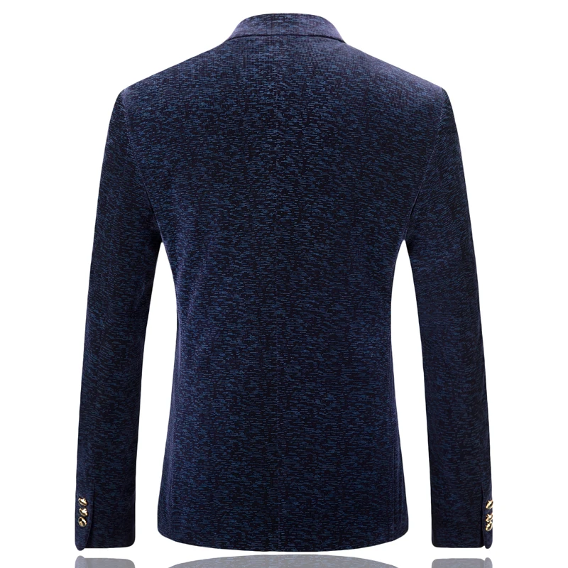 Повседневный костюм для мужчин вельветовый винный красный темно-синий