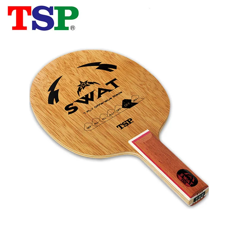 Оригинальные ракетки Tsp Swat для настольного тенниса спортивные углеродное лезвие