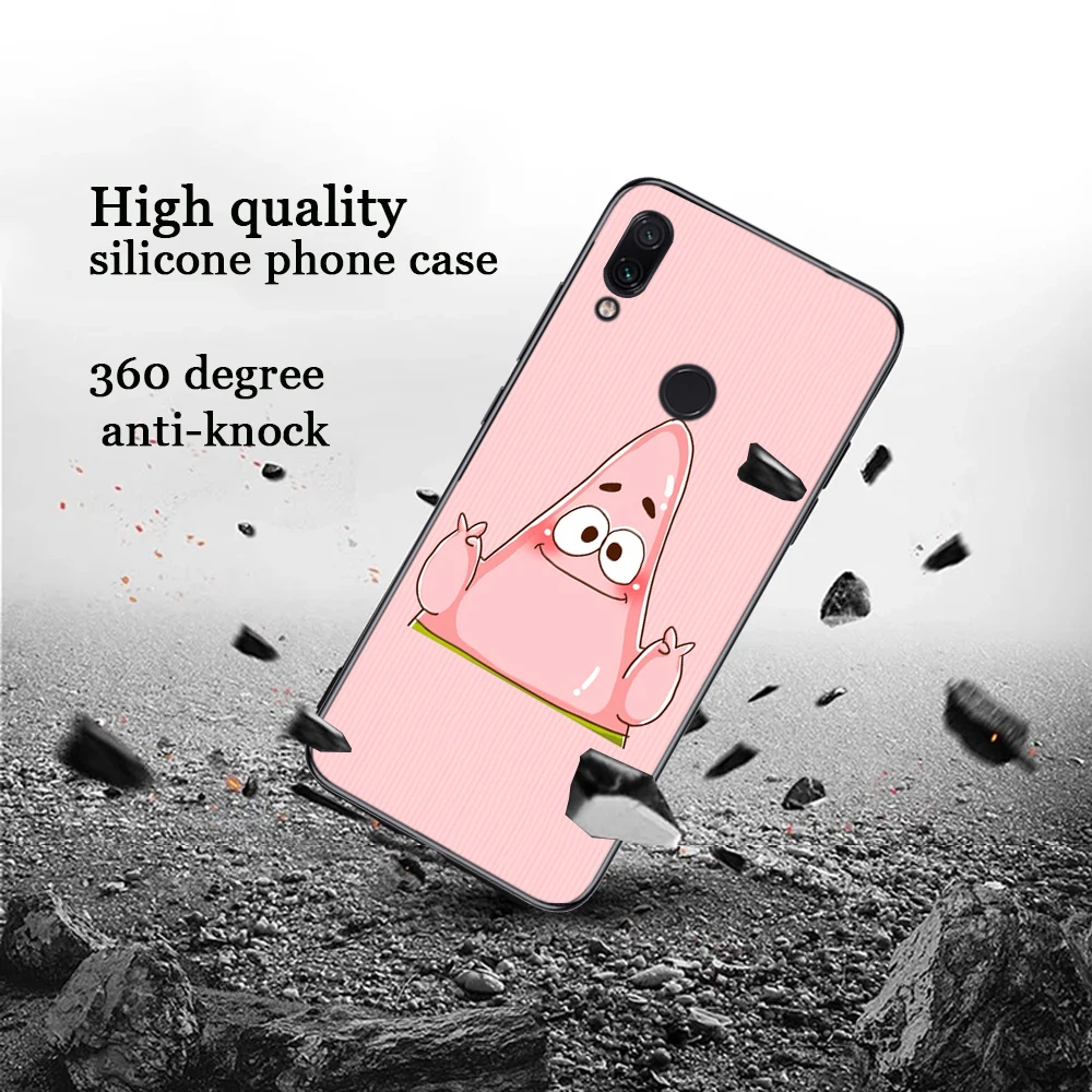 Lavaza Квадратные Штаны Губка Боб узор силиконовый чехол для Xiaomi Redmi 4A 4X 5A 5 плюс S2 6 6A Note 4 7 Pro премьер