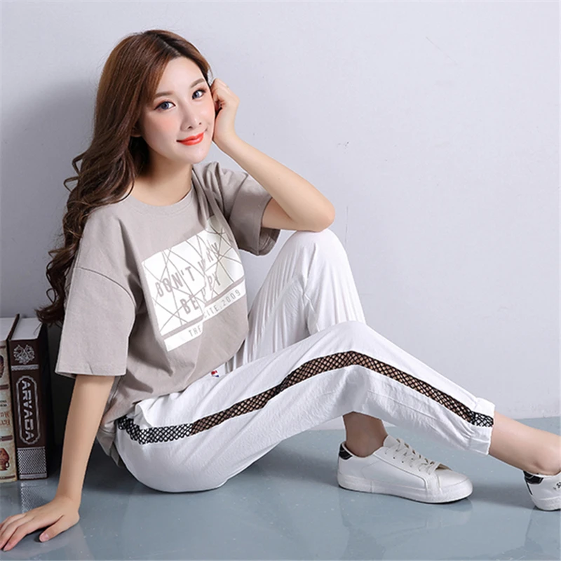 Волшебный цвет чистая пряжа шаровары с лоскутками женский летний отдых тонкие