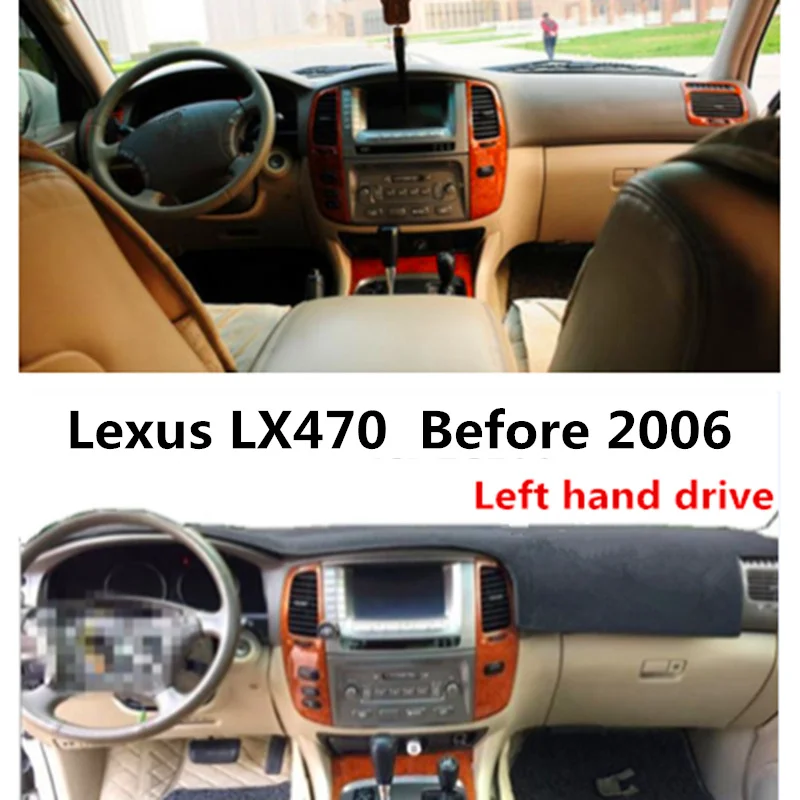 Taijs левой привод автомобиля крышка приборной панели для Lexus LX470 до 2006 избежать