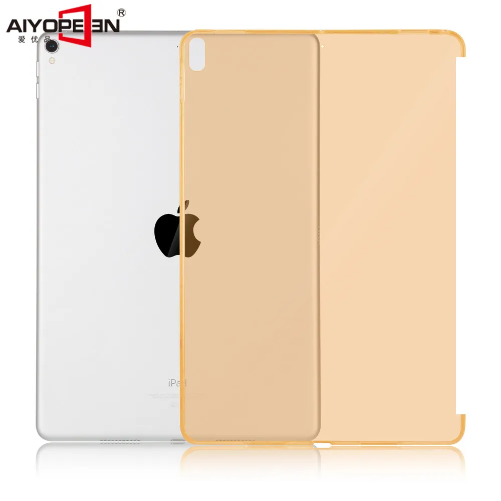 Для iPad Pro 10,5 чехол, ТПУ задняя крышка aiyopeen прозрачный мягкий защитный чехол для iPad Pro 10,5 Air 3 чехол - Цвет: gold