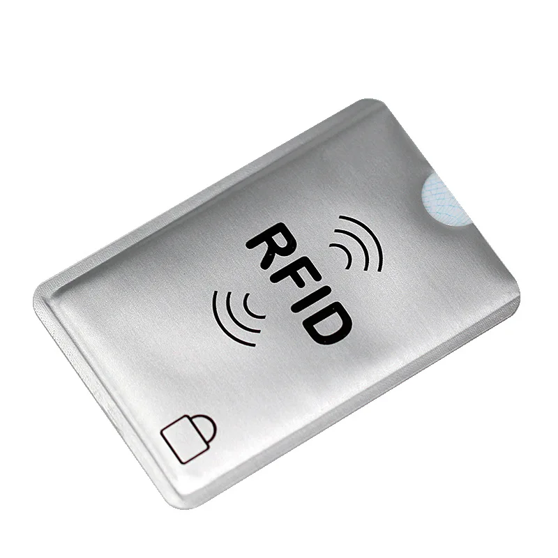 10 шт./партия бизнес-держатель для Карт RFID экранированный протектор дебетовая Кредитная Бесконтактная карта безопасности Предотвращение неавторизованного сканирования