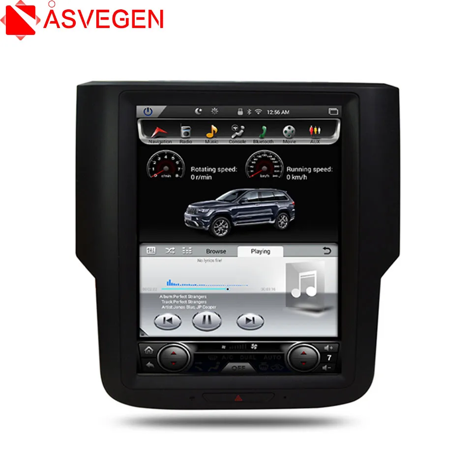 

Asvegen Vertical 10.4'' Android Car Radio For Dodge Ram 2014 2015 2016 2017 Autostereo Wifi Multimedia DVD Player GPS Navigation
