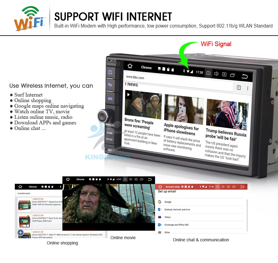 2 Din " Универсальный DAB+ Android 8,0 СБ Navi DVB-T2 DVR 3g USB BT Авторадио 3g RDS автомобильный стерео gps MP3 Bluetooth WiFi OBD2
