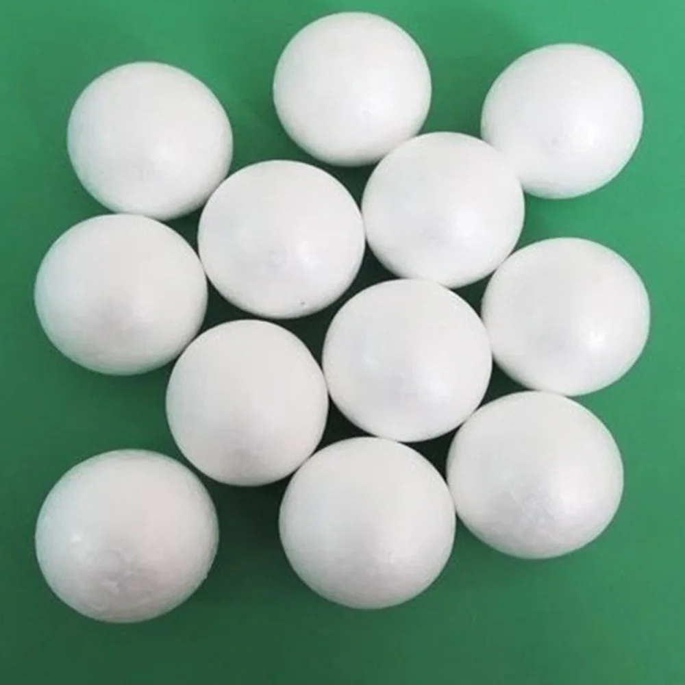 3cm/5cm/7cm/10cm White Modelling Polystyrene Styrofoam Foam Ball Spheres For New DIY Crafts Supplies Christmas Party Decoration | Дом и сад