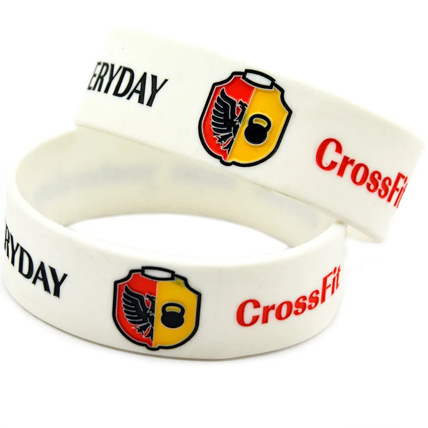 OneBandaHouse оптовые дешевые 1 дюймовый широкий силиконовый браслет|silicone bracelet