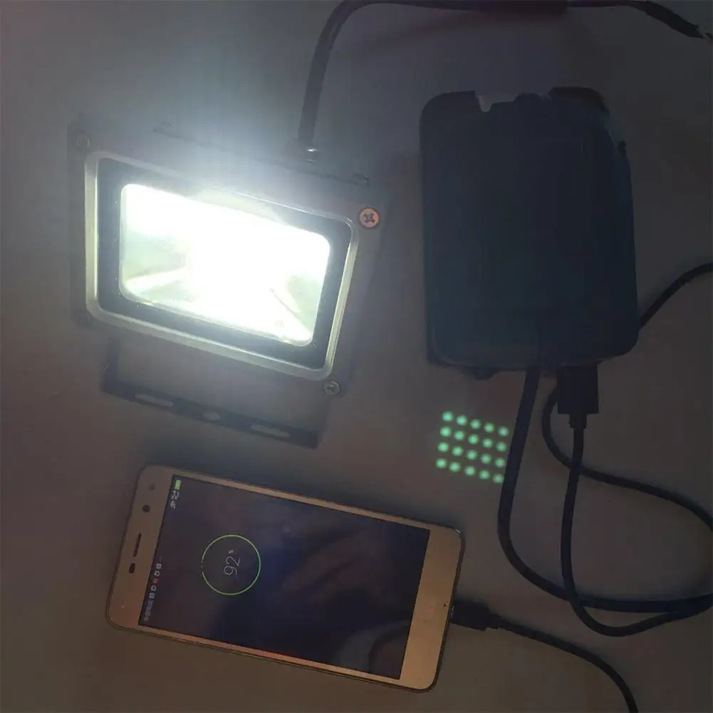 MeterMall USB зарядное устройство адаптер конвертер + 10 Вт Светодиодный светильник для