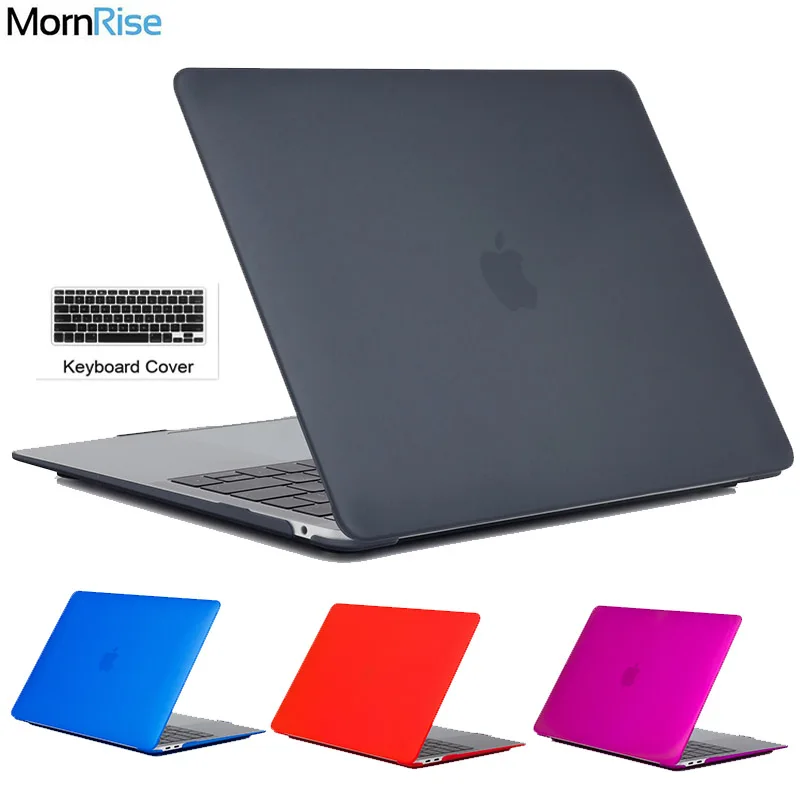 Матовые чехлы с защитой от царапин для Apple MacBook Air Pro retina 11 12 13 15 чехол ноутбука