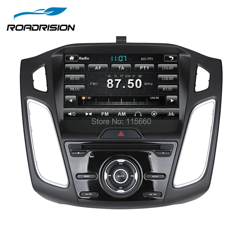 RoadRision 9 inchs автомобильный DVD стерео для Ford Focus 3 2012 2016 автоматическое радио GPS