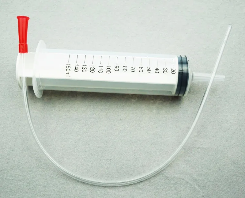 L Size 150ML Syringe Enemator Anal Sex Toys Vagina/Pussy Cleaner Disposable Medical Material Enema With Tubing |
