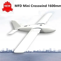 new mfd mini crosswind 1600mm wing fpv plane kit fixed wing uav rc airplane epo model aircraft