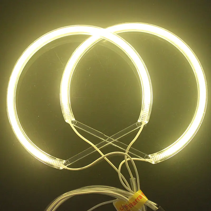 4 шт. автомобильные ангельские глазки кольцевые светодиодные огни гало дневные