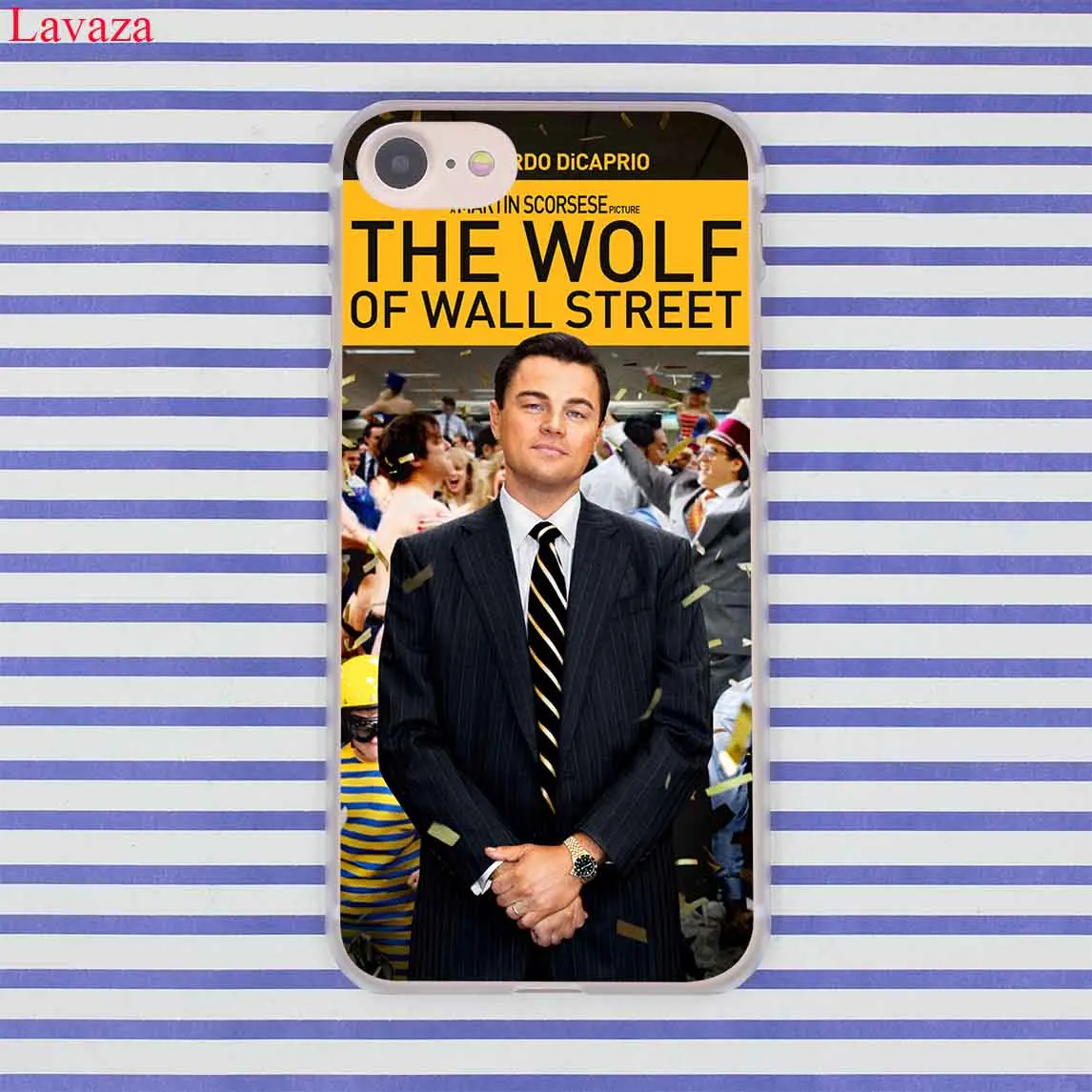 Твердый чехол для телефона Lavaza The Wolf Of Wall Street Leonardo DiCaprio iPhone XR XS X 11 Pro Max 10 7 8 6S 5 5S SE