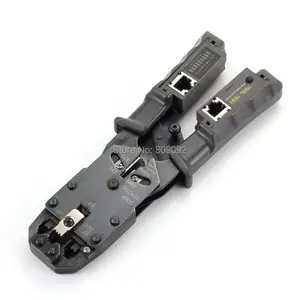 Щипцы для сетевого кабеля, инструмент, тестер, LAN Ethernet RJ45RJ11RJ9 6P DEC 4P 8P обжимные плоскогубцы, съемный сетевой тестер