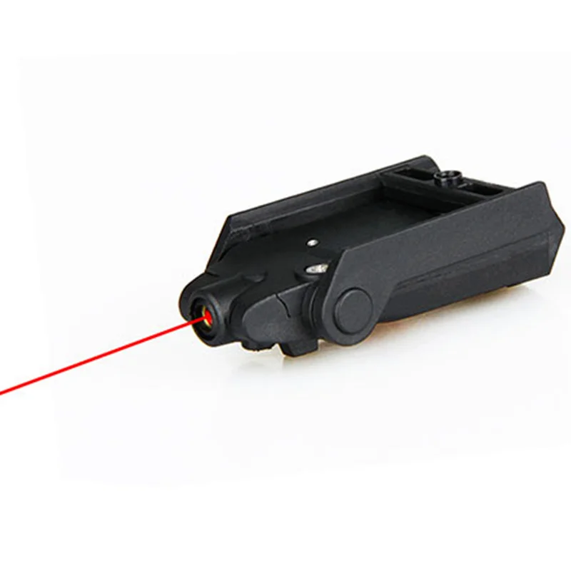 

CQC Tactical Airsoft Compact Pistol Hand Gun Red Laser Sight Scope Low Mount For Glock 17 18C 22 34 Series