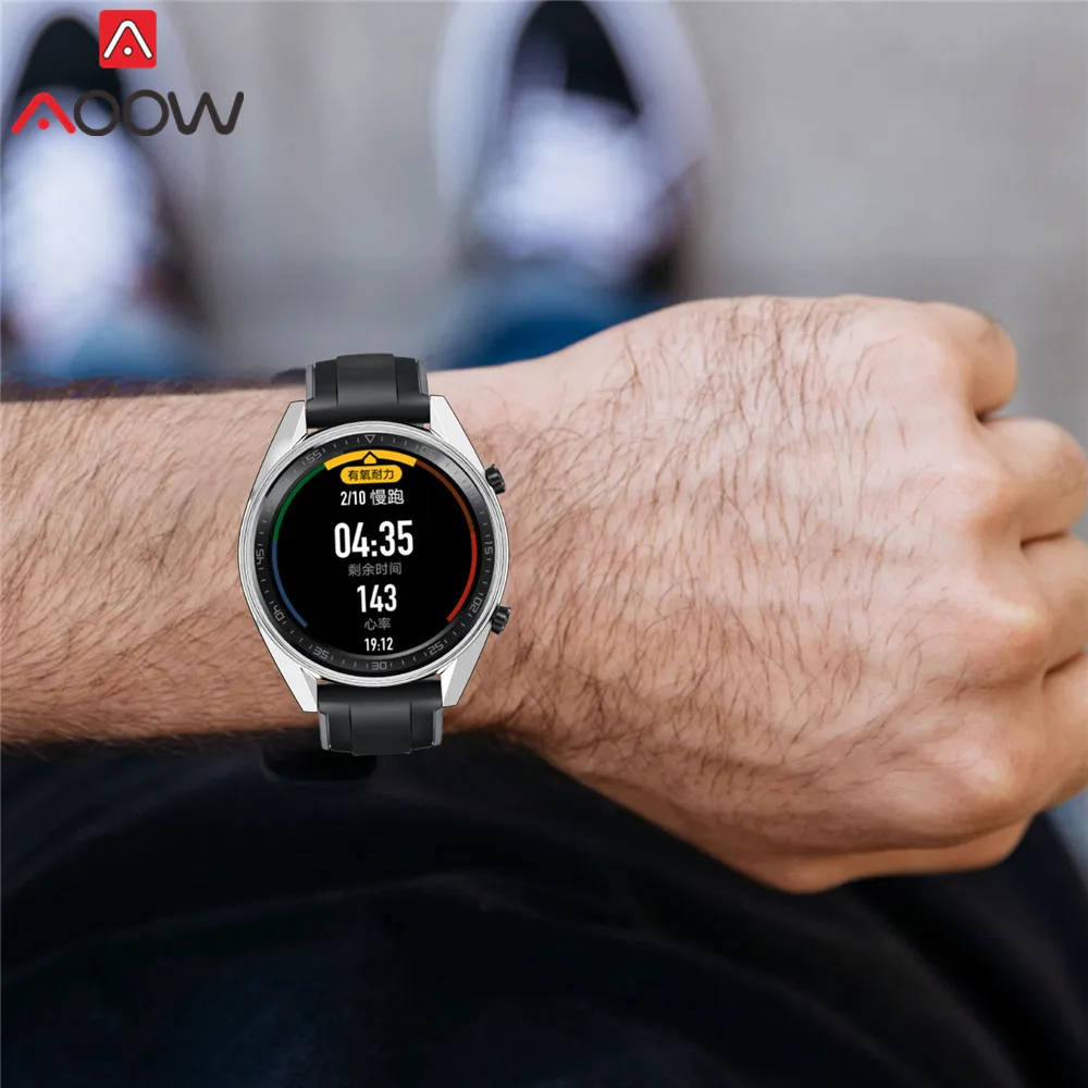 Мягкий ультратонкий защитный чехол из ТПУ с покрытием для huawei Watch GT/GT Active Edition, универсальная защитная рамка
