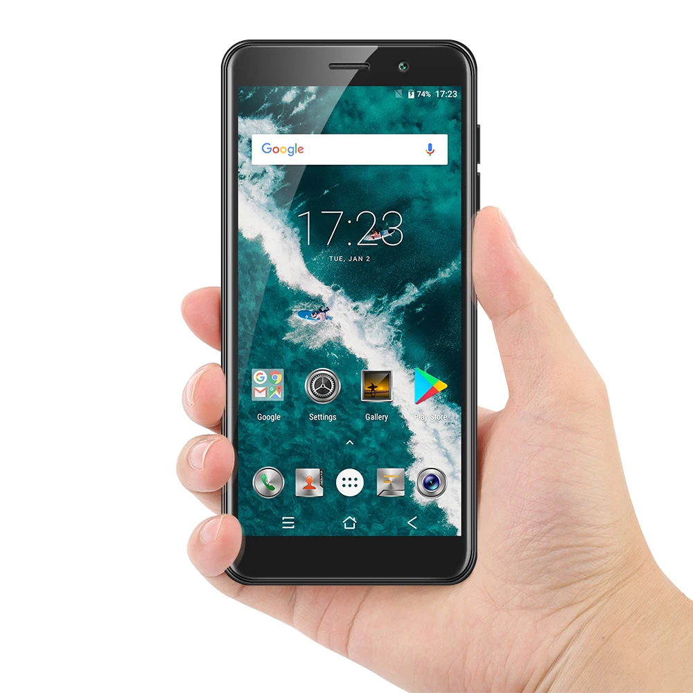 Cubot J3 18:9 5,0 ''дисплей Android Go Face ID MT6580 четырехъядерный 1 ГБ ОЗУ 16 Гб ПЗУ мобильный телефон две камеры мобильный телефон 3g