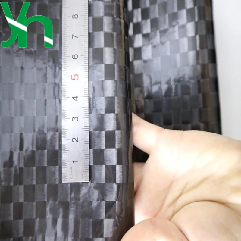 

PU/TPU Coated 3K Carbon Fiber Cloth Leather Cloth, 1 m Width, Self-made Handbags, Wallets, Backpacks