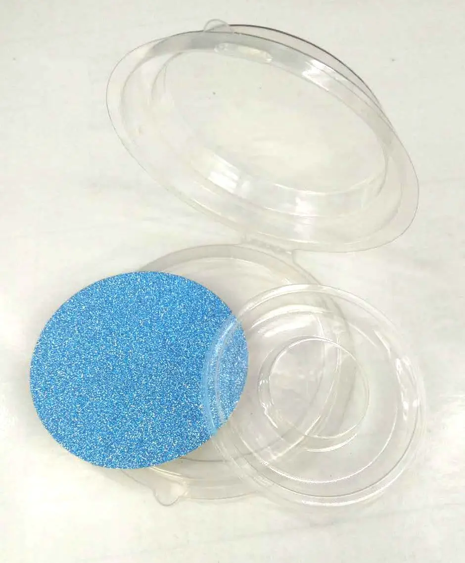 blue 10 компл./лот квадратная упаковочная коробка для ресниц пустой ресницы пластиковый посылка все прозрачной крышкой лоток ресницы DIY мягкий упаковочная коробка - Цвет: blue