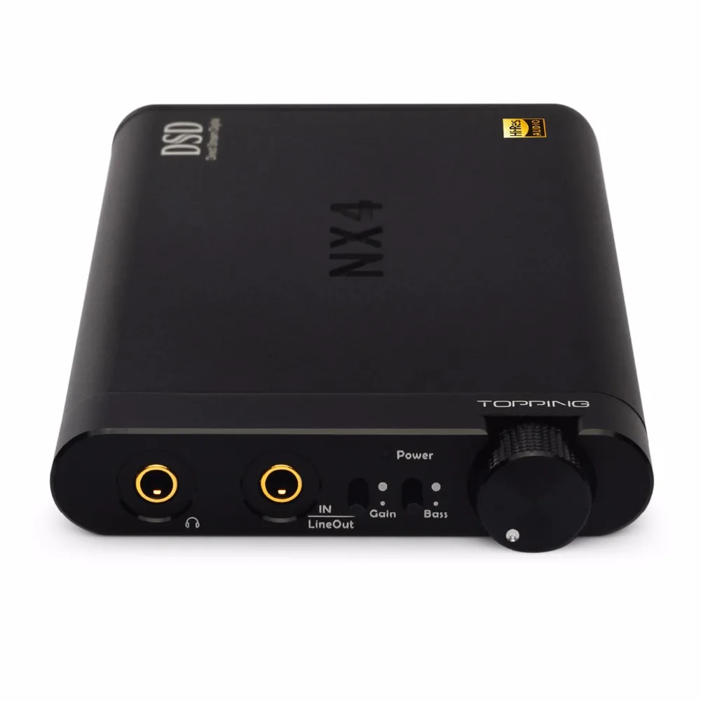 Topping NX4 DSD XMOS XU208 чип DAC ES9038Q2M Портативный USB Декодер Усилитель для