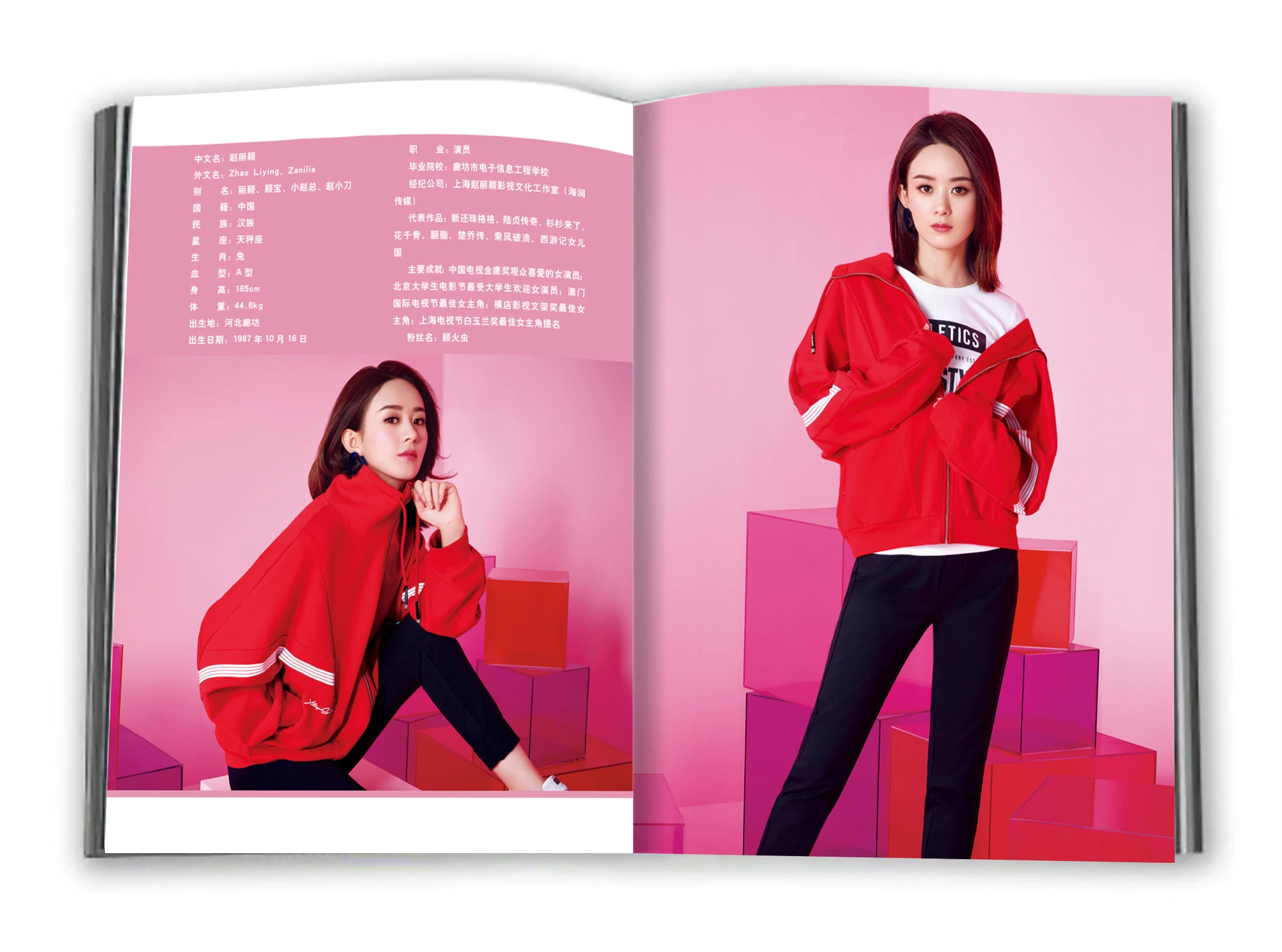 Китайский женский художник Чжао Лиин занилия Фотокнига песни книга постер