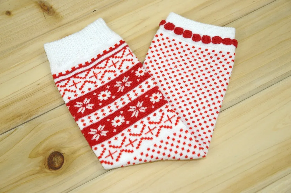 Детские Рождественские гетры с принтом снежинки детские колготки леггинсы милые