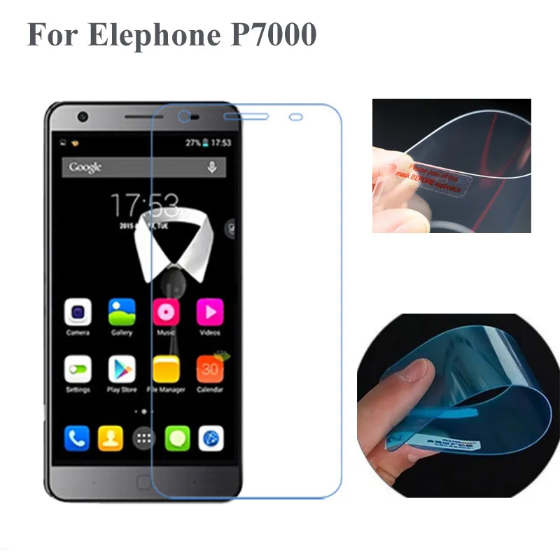 Для Elephone p9000 Lite P8000 P7000 P6000 P5000 M2 M3 S7 S1 S2 Экран протектор Мягкий Nano, ударопрочный защитная пленка