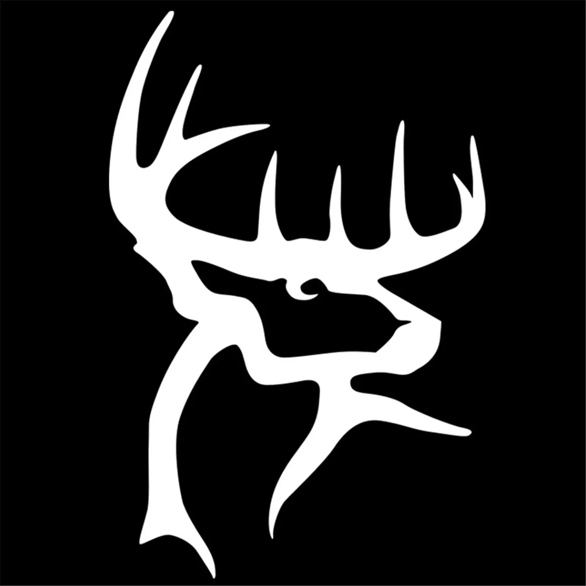 Виниловая наклейка для байдарка охотничьего оленя