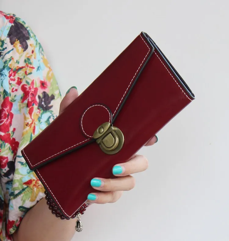 Кошелек женский винтажный кожаный|wallet female|leather purseleather purse brands |