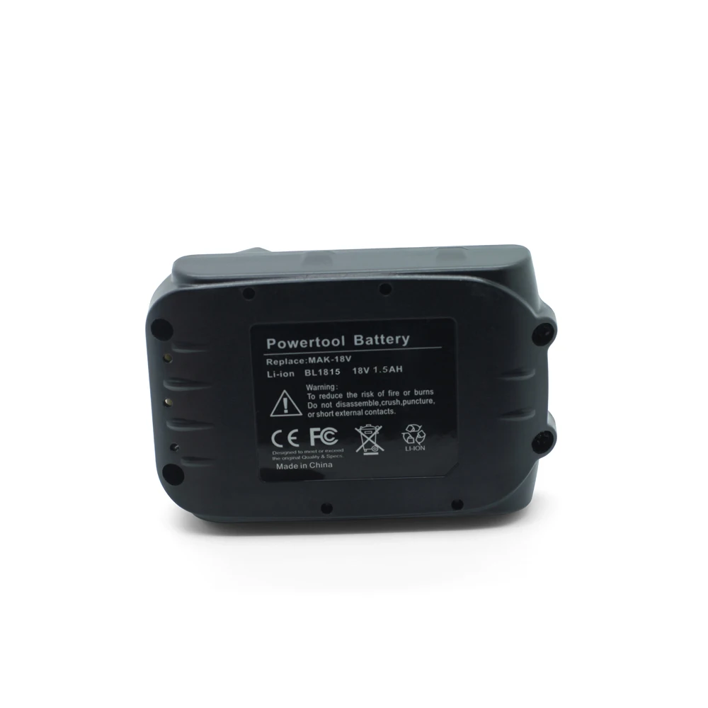 Yhr 2 шт./лот Замена Мощность инструменты Аккумуляторы для Makita bl1815 BL1830 1500 мАч 18 В