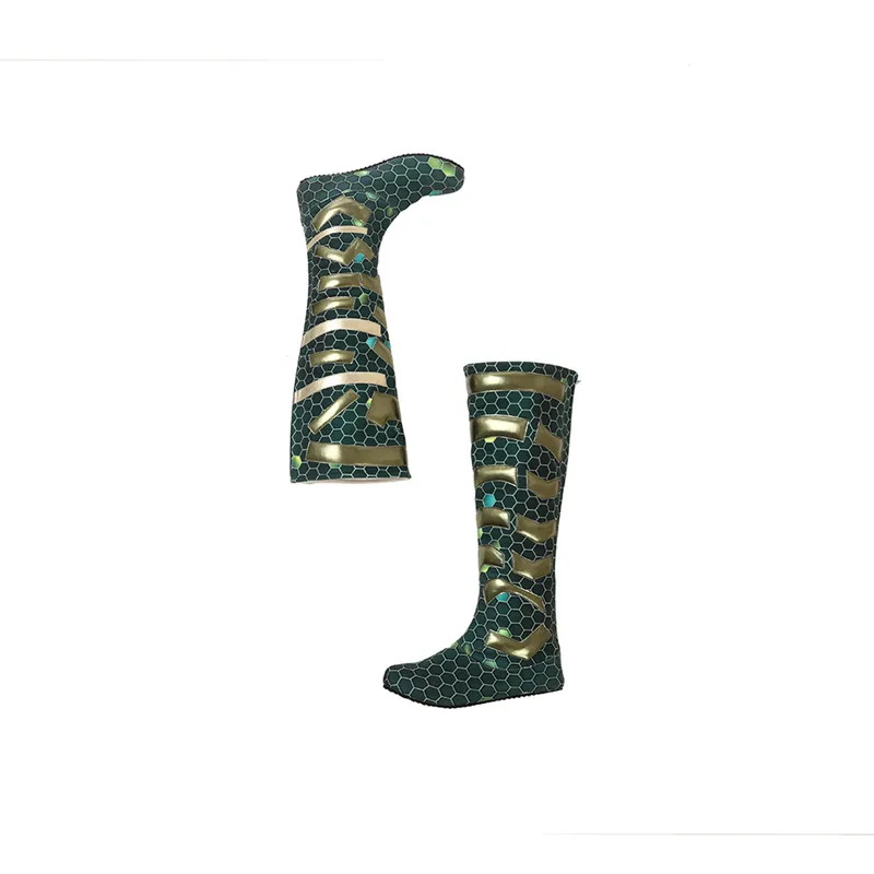 boots Aquaman Mera, карнавальный костюм, костюм на Хэллоуин для взрослых, косплей, Aquaman queen Mera, комбинезон, костюм на заказ - Цвет: boots