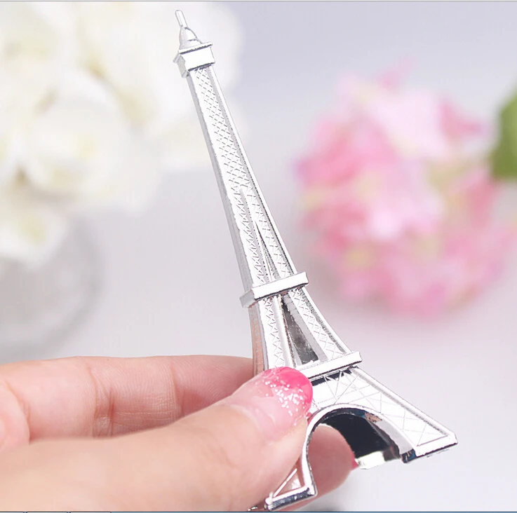 (100 шт./лот) держатель для карт с изображением Эйфелевой башни Вечеринка в Париже