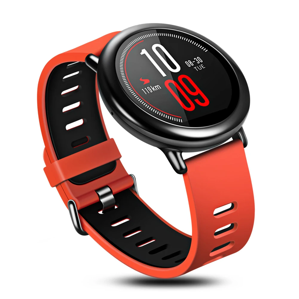Смарт часы xiaomi Huami AMAZFIT монитор сердечного ритма фитнес браслет умные Relogio Inteligente