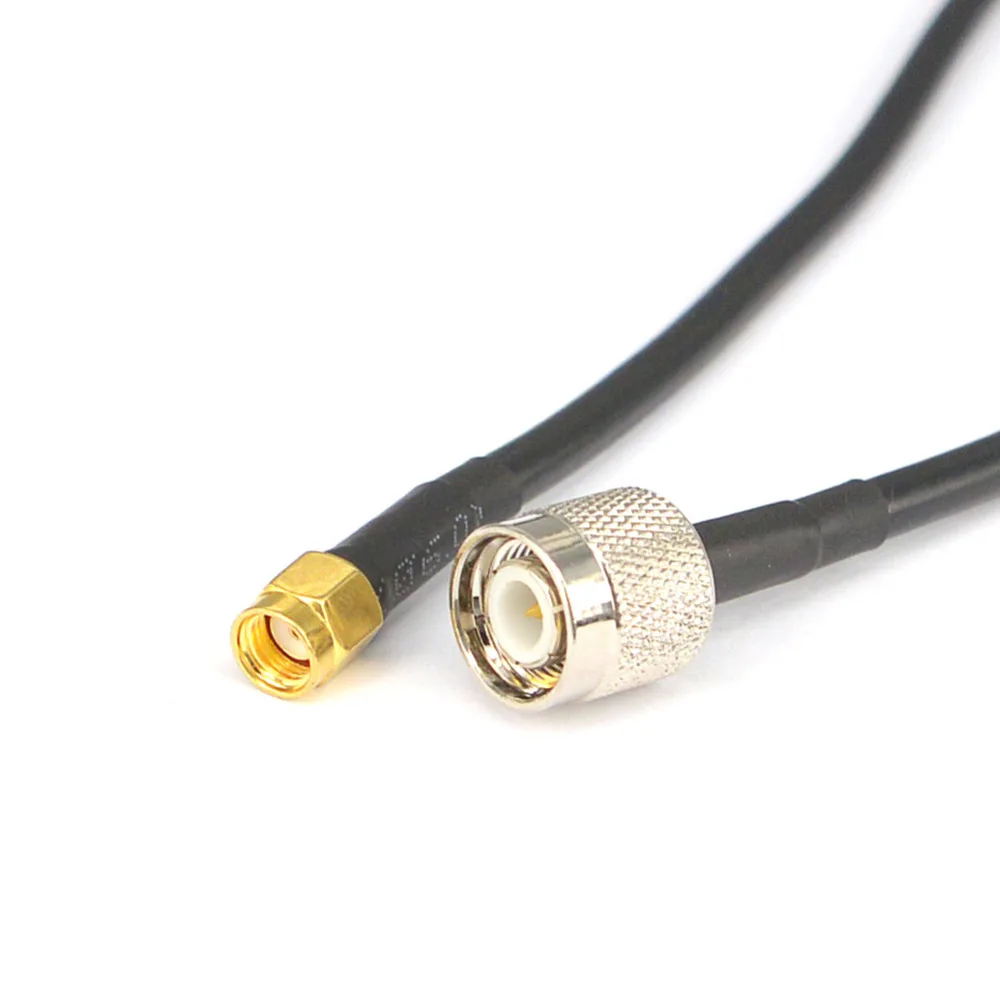 10 шт. радиочастотный коаксиальный RP SMA Мужской к TNC мужской RG58 низкие потери