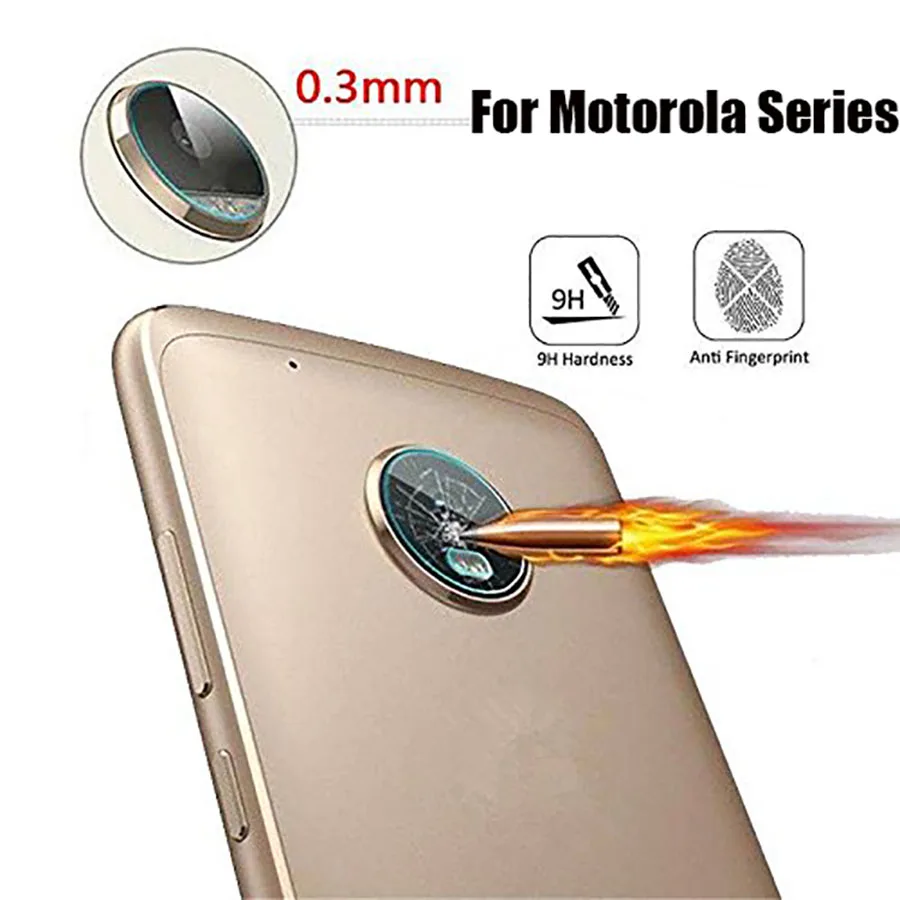 2 шт. 2.5D Защита экрана для Motorola Moto G7 G5 G5S G6 Plus Play Film объектив камеры закаленное
