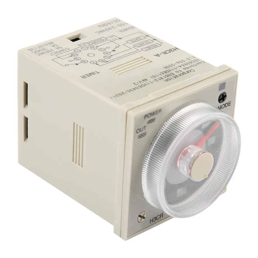 H3CR-A реле таймера задержки 0,5 S-300 H Ручка управления реле времени 11-Pin AC100-240V DC100-125V горячая распродажа