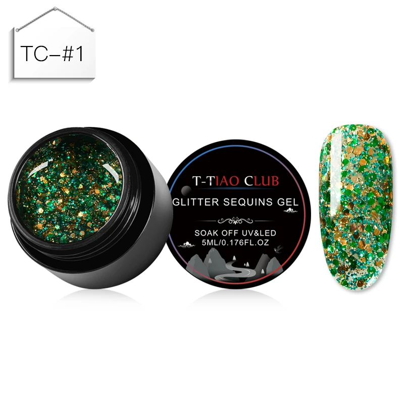 T TIAO CLUB 5 мл голографическая фотография искусственная полировка фотоблестки