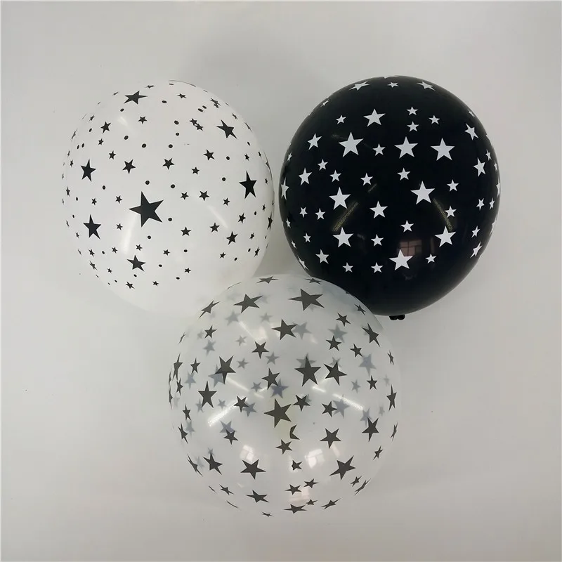 30 шт. латексные воздушные шары с пятиконечными звездами 12 дюймов 2 8 г|shop wedding