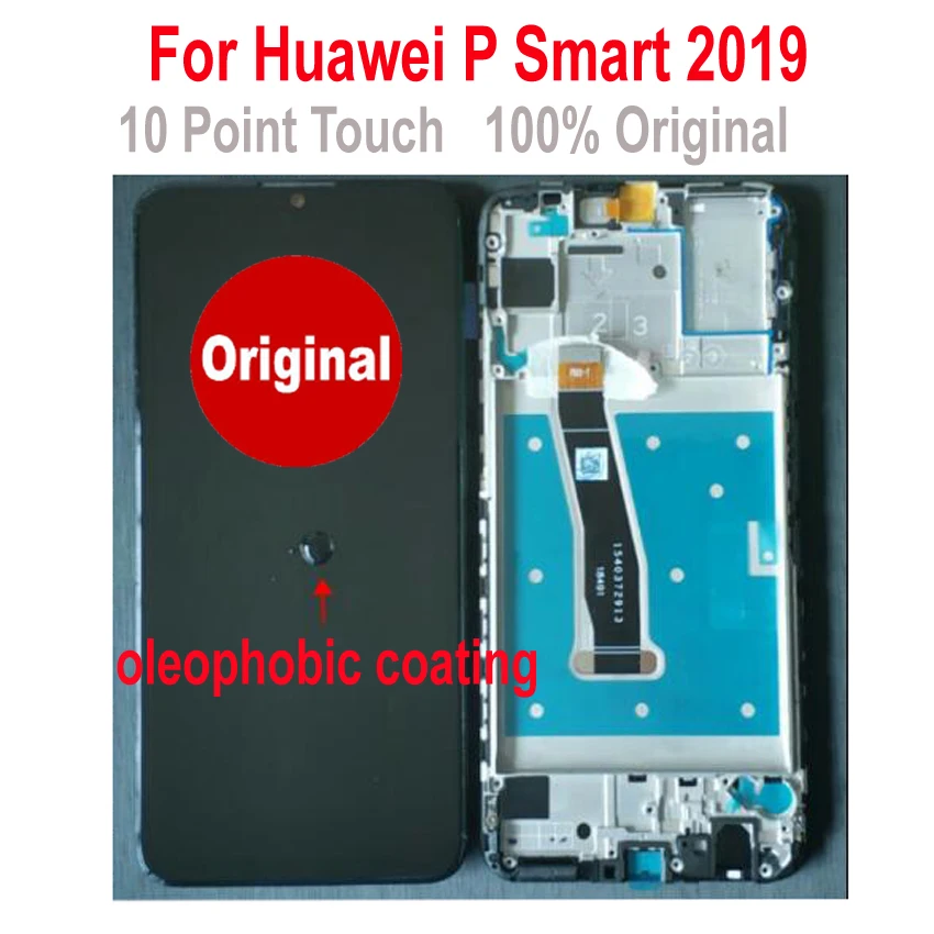 100% Оригинальный IPS экран новый датчик для Huawei P Smart 2019 PSmart ЖК дисплей сенсорный