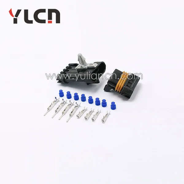 4 контактный разъем серии 1 65 водонепроницаемый штекер и гнездо автоматический