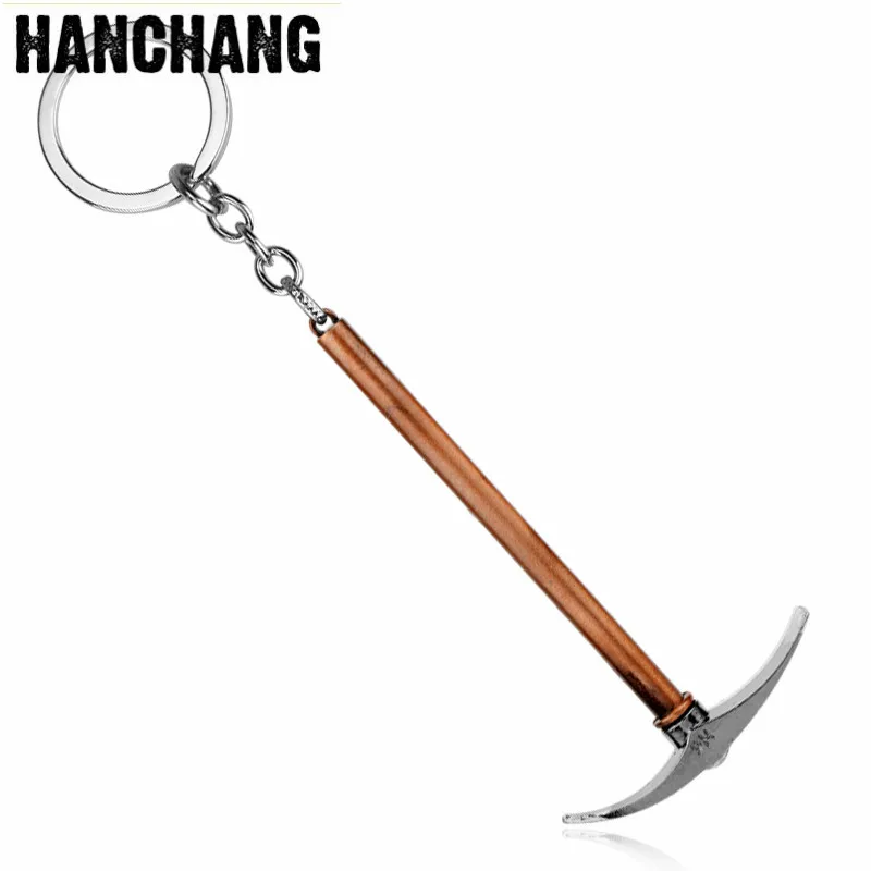 

Game Battle Royale 3D Weapon Keychain Men Toys Keychain Key Holder Accessories Gift